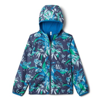 Columbia Jakne Za Dječake - Pixel Grabber Reversible Tamnoplave | YVRK-63124